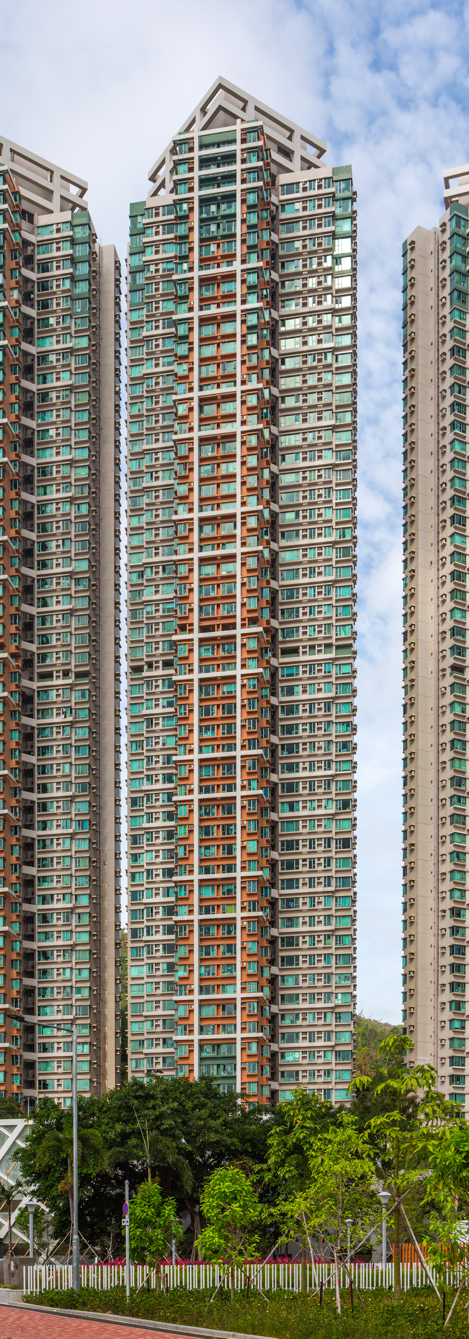 Ocean Shores Tower 6, Hong Kong - View from the east. © Mathias Beinling
